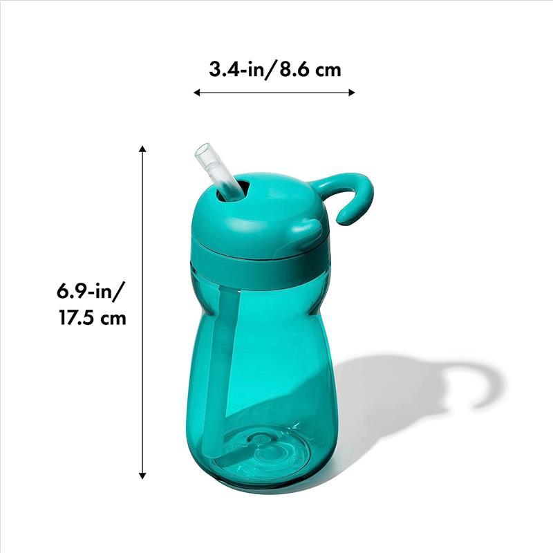 OXO - Tot Adventure Water Bottle Teal, Plastic Image 4