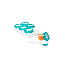 OXO Tot Baby Block Freezer Storage Containers 2 oz - Teal Image 1