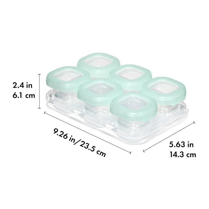 Oxo - Tot Baby Blocks Food Storage Container 2 Oz Image 2