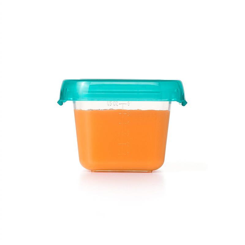 Oxo Tot - Baby Food Freezer Tray With Lid Teal 2 Pk