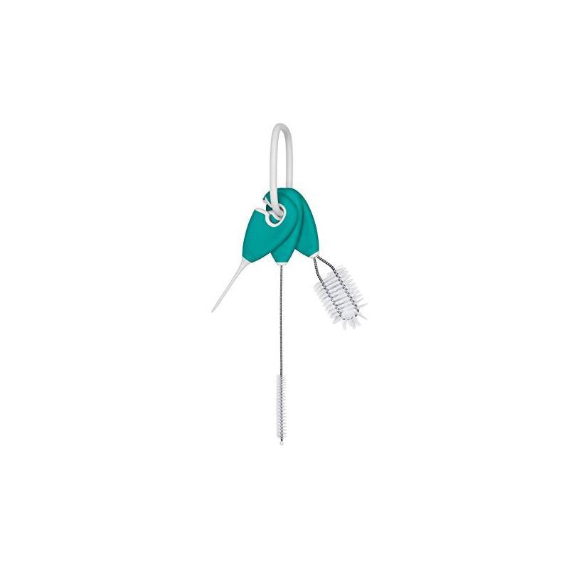 OXO Tot Cleaning Set For Straw & Sippy Cups - Teal Image 1