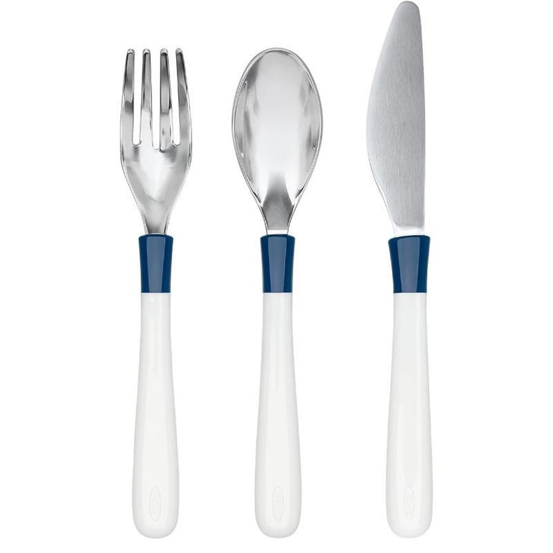 OXO Tot Cutlery For Big Kids - Navy Image 1