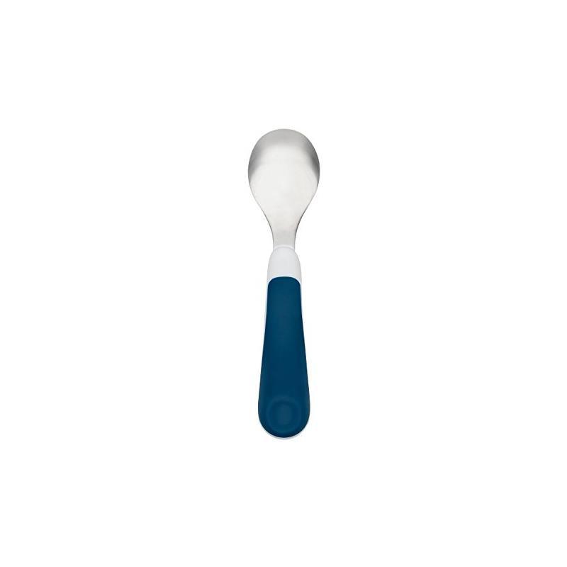 Oxo - Tot Fork And Spoon Set, Navy Image 3