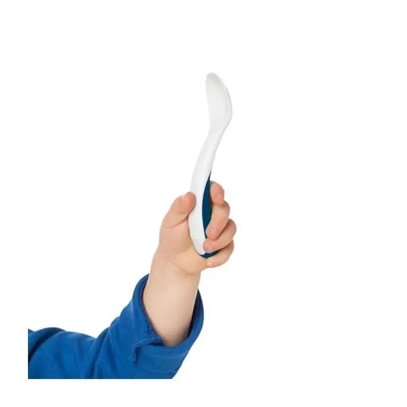 Oxo - 4Pk Tot Plastic Fork & Spoon Multipack, Navy Image 4