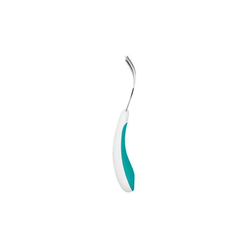 OXO Tot On-The-Go Fork & Spoon Set, Teal Image 4