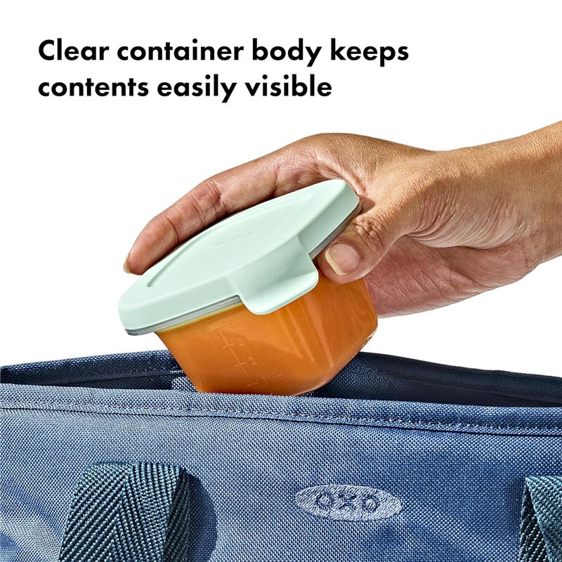 Oxo - Tot Silicone Baby Blocks Food Storage Container 4 Oz Image 2