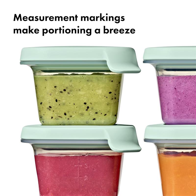 Oxo - Tot Silicone Baby Blocks Food Storage Container 4 Oz Image 3