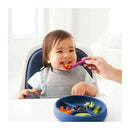 Oxo - Tot Silicone Divided Dinner Plate, Navy Image 2