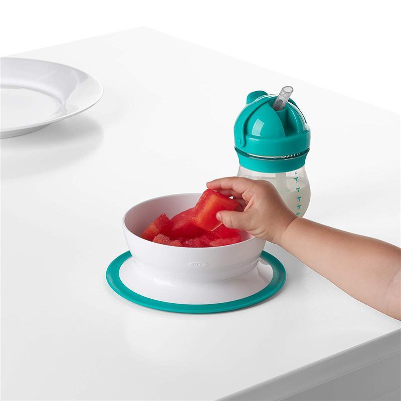OXO Tot Stick and Stay Bowl in Teal