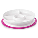 Oxo - Tot Stick & Stay Divided Plate, Pink Image 1