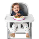 OXO Tot Stick & Stay Plate, Pink Image 6