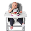 OXO Tot Stick & Stay Plate, Pink Image 7