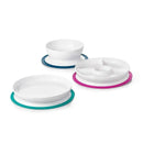 OXO Tot Stick & Stay Plate, Pink Image 8