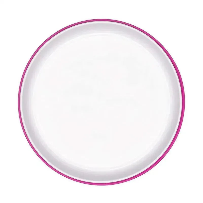 OXO Tot Stick & Stay Plate, Pink Image 3