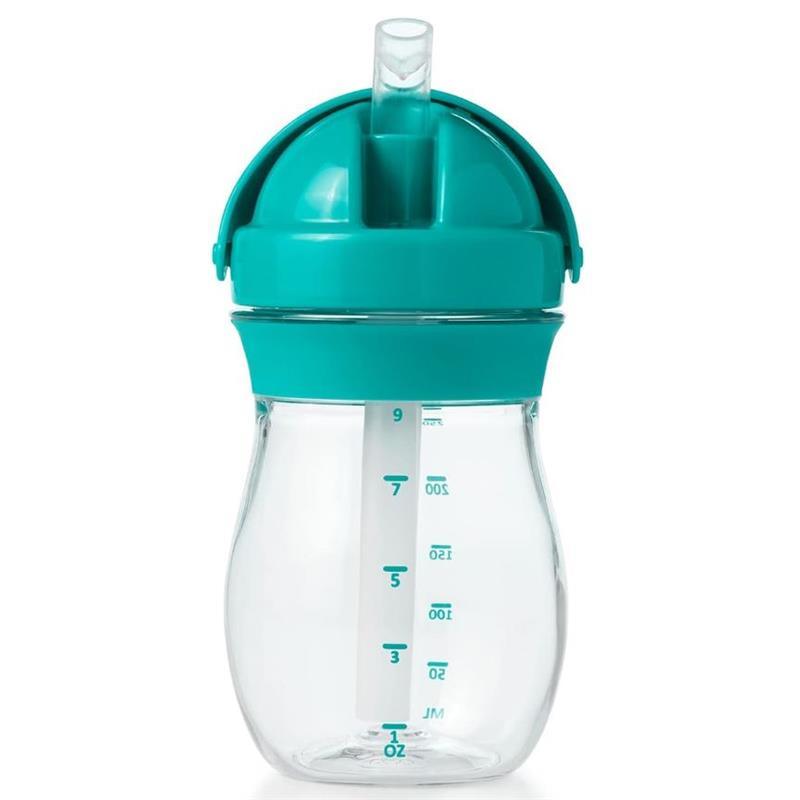 OXO Tot Transitions Straw Cup 9 oz - Teal Image 1
