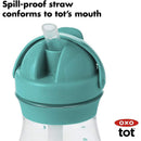 OXO - 9 Oz Tot Transitions Straw Cup, Teal Image 4