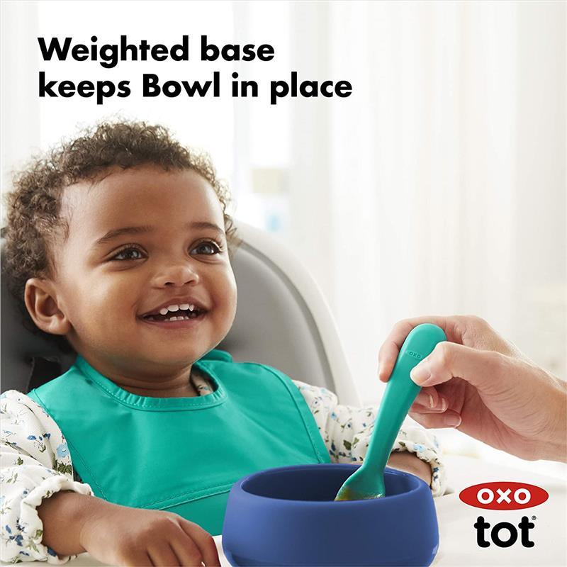 Oxo - Tot Silicone Bowl, Navy Image 5