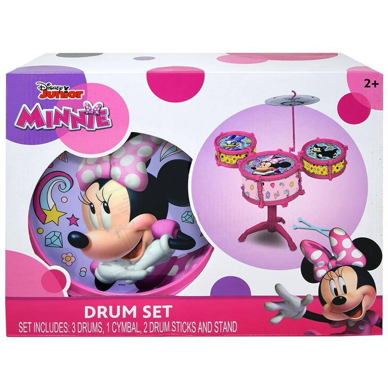 Pacific Designs Disney Minnie Mouse Drum Music Set Image 1