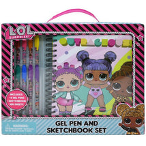 Pacific Designs Lol Sketchbook & Gel Pen Set Image 1