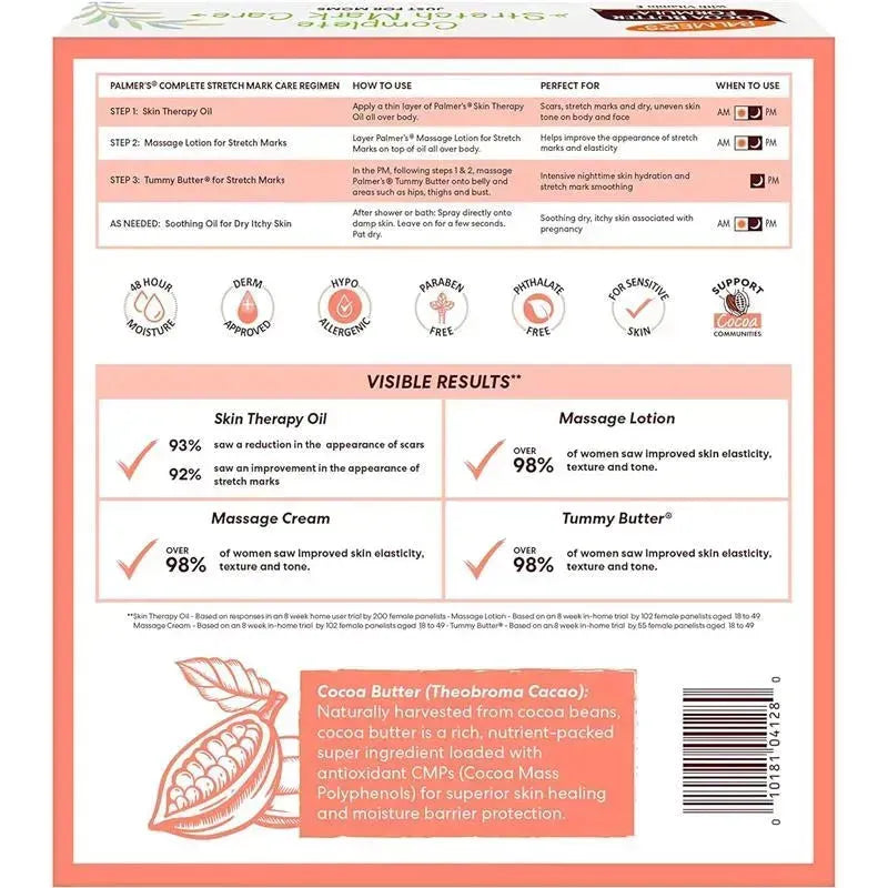 Palmer's - Cocoa Butter Formula Pregnancy Skin Care Kit for Stretch Marks and Scars Image 9