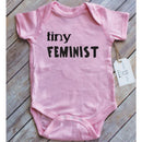 Paper Cow - Tiny Feminist Baby Bodysuit, White Image 9