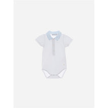 Patachou - Baby Boy White Jersey Body Image 1