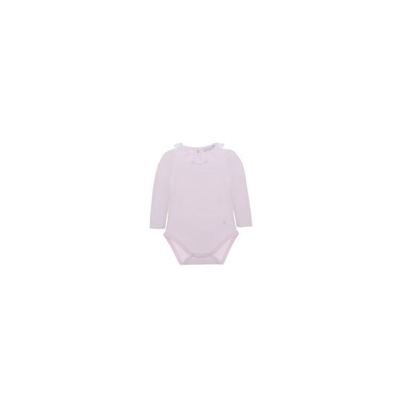 Patachou - Baby Girl Bodysuit Long Sleeve, Pink Image 1