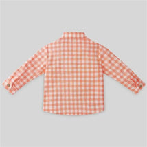 Paz Rodriguez - Baby Boy Woven Shirt Frutas, Tangerine Image 2