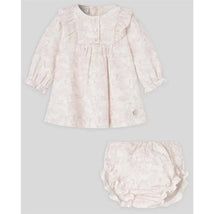 Paz Rodriguez - Baby Dress & Bloomer Set, Powder Pink Image 1