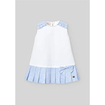 Paz Rodriguez - Baby Girl Knit Newborn Dress Dorna, White Image 1