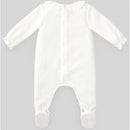 Paz Rodriguez - Baby Girl Knit Newborn Romper Dulzura, Cream Image 2