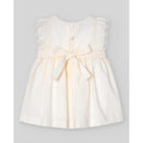 Paz Rodriguez - Baby Girl Woven Newborn Dress Ceremonia, Cream Image 3