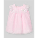 Paz Rodriguez - Baby Girl Woven Newborn Dress Linda, Chalk Pink Image 1
