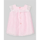 Paz Rodriguez - Baby Girl Woven Newborn Dress Linda, Chalk Pink Image 2