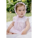Paz Rodriguez - Baby Girl Woven Newborn Dress Linda, Chalk Pink Image 3