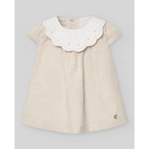 Paz Rodriguez - Baby Girl Woven Newborn Dress Lino, Linen Image 1