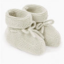 Paz Rodriguez - Baby Knit Booties Esencial, Cream Image 1