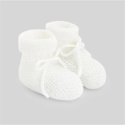Paz Rodriguez - Baby Knit Newborn Booties Esencial, Deep Blue Image 1