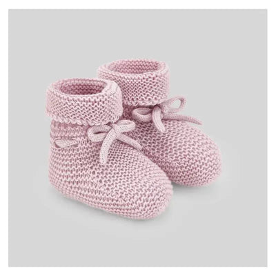 Paz Rodriguez - Baby Knit Newborn Booties, Magnolia Image 1