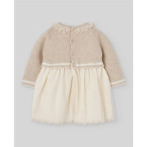 Paz Rodriguez Baby Knit Newborn Dress Nai, Light Pink/Cream Image 2