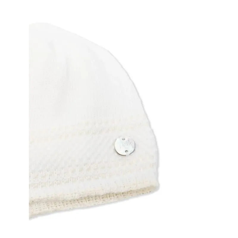 Paz Rodriguez - Baby Knit Newborn Hat Paz, Cream/Beige Image 2