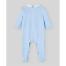 Paz Rodriguez - Baby Knit Newborn Romper Ternura Oi, Chalk Blue Image 2