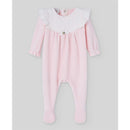 Paz Rodriguez - Baby Knit Newborn Romper Ternura Oi, Chalk Pink Image 1
