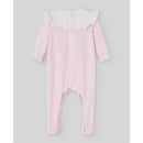 Paz Rodriguez - Baby Knit Newborn Romper Ternura Oi, Chalk Pink Image 2