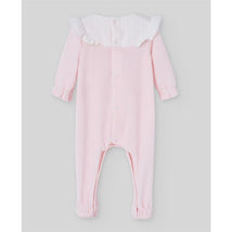 Paz Rodriguez - Baby Knit Newborn Romper Ternura Oi, Chalk Pink Image 2