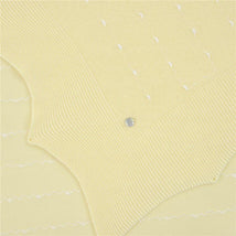 Paz Rodriguez - Baby Knit Shawl Leda, Yellow/White Image 3