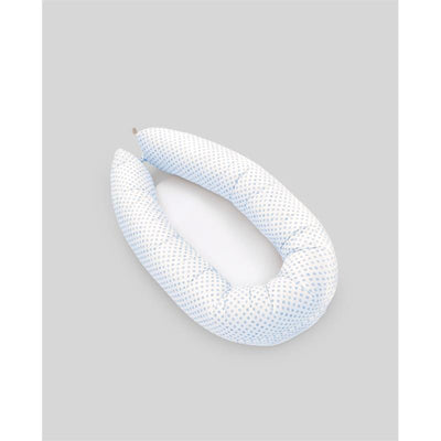 Paz Rodriguez - Baby Nest Cushion Lunar Blue Fog Image 1