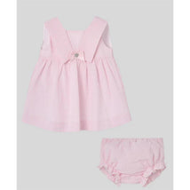 Paz Rodriguez Baby Set Dress + Bloomer Candy, Chalk Pink Image 1