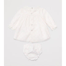 Paz Rodriguez Baby Woven Newborn Dress Nai, Light Pink Image 2
