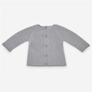 Paz Rodriguez - Calma Set Knit Newborn Sweater And Leggins, Silver/Cream Image 2